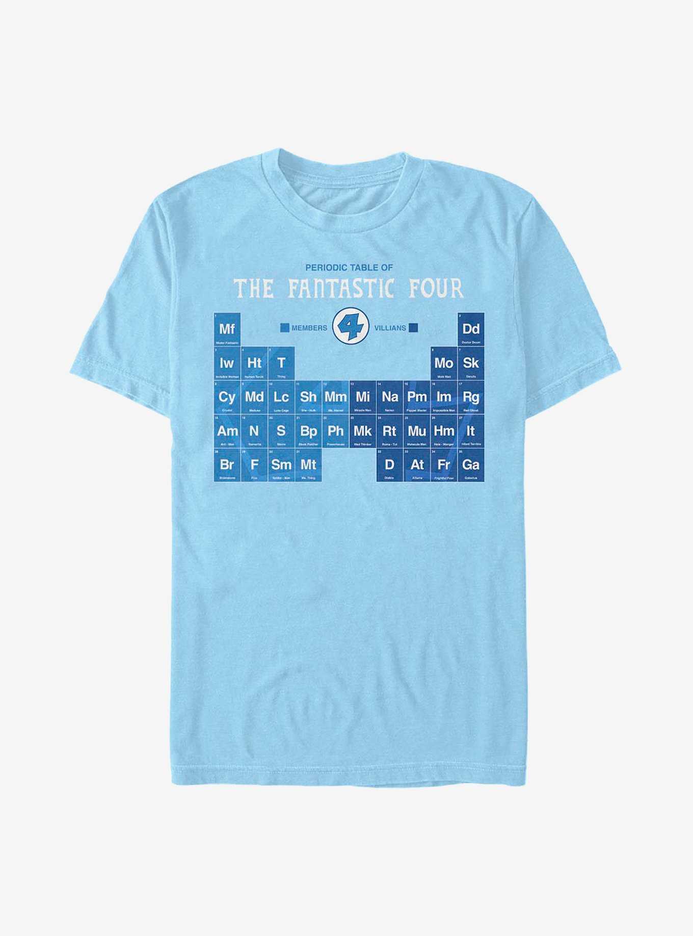 Marvel Fantastic Four Periodic FF T-Shirt, , hi-res