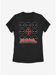 Marvel Deadpool Icon Stack Womens T-Shirt, BLACK, hi-res