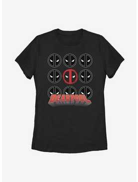 Marvel Deadpool Icon Stack Womens T-Shirt, , hi-res
