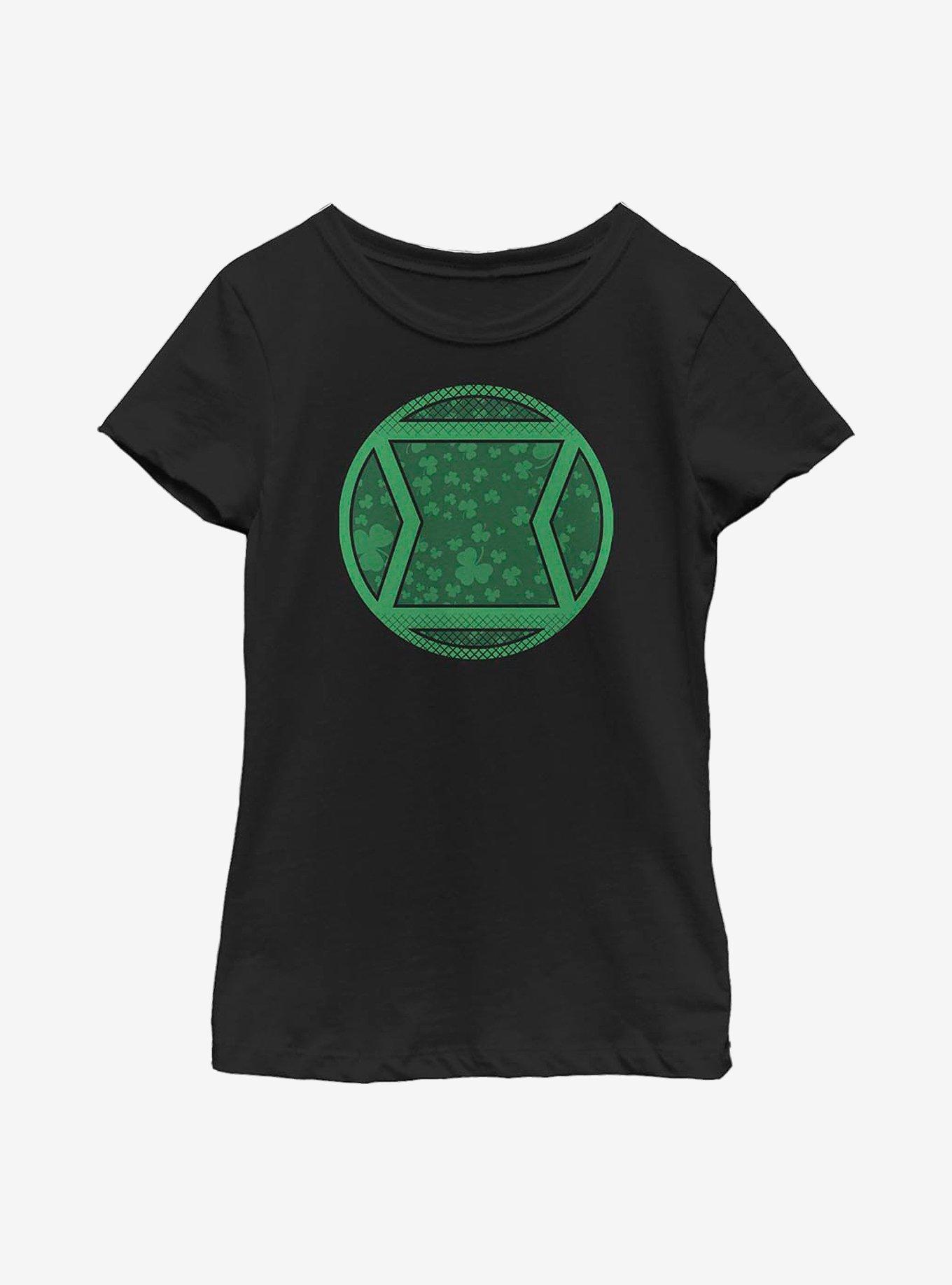 Marvel Black Widow Lucky Black Widow Youth Girls T-Shirt, , hi-res