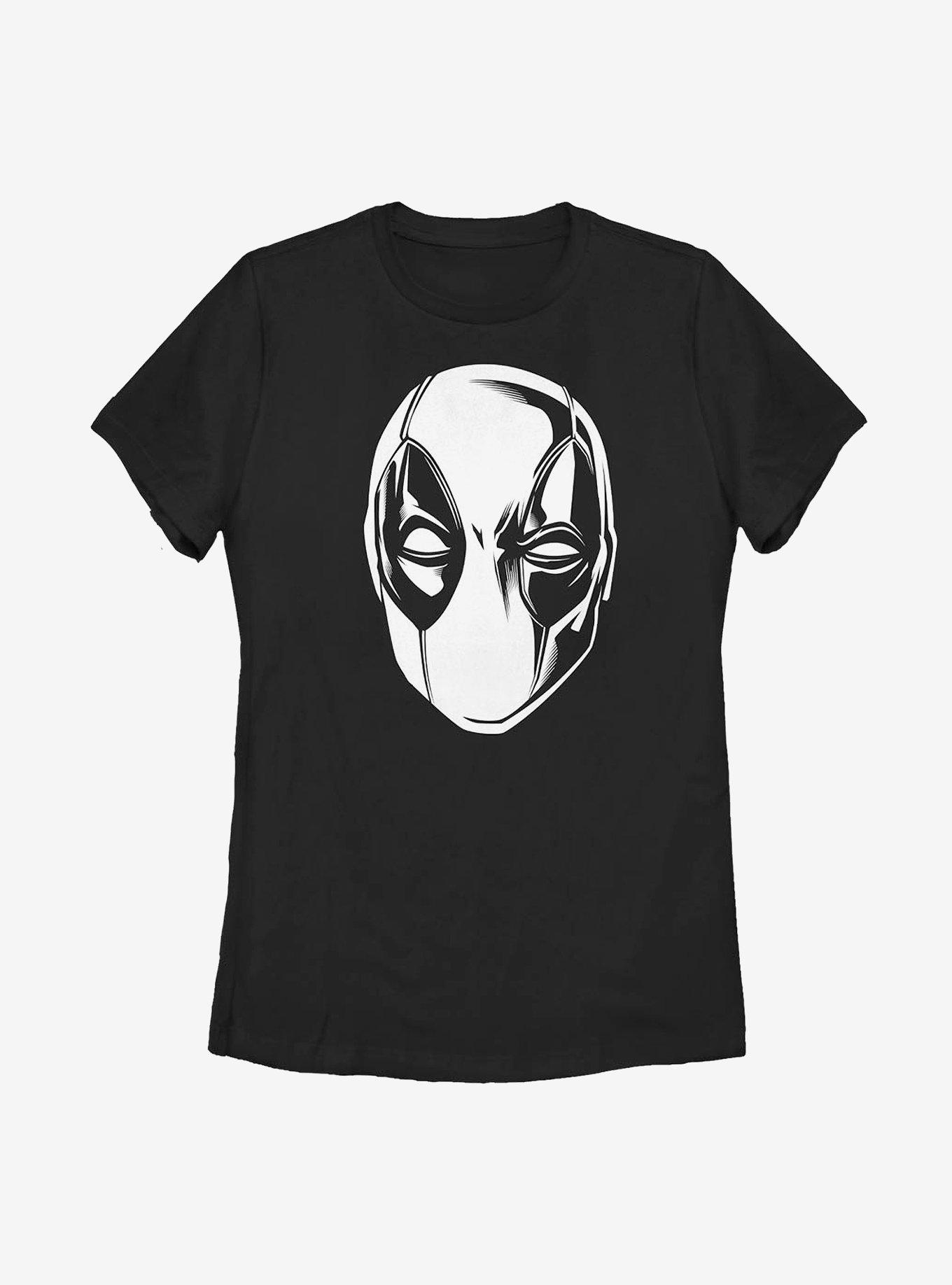 Marvel Deadpool White Silhouette Womens T-Shirt, , hi-res