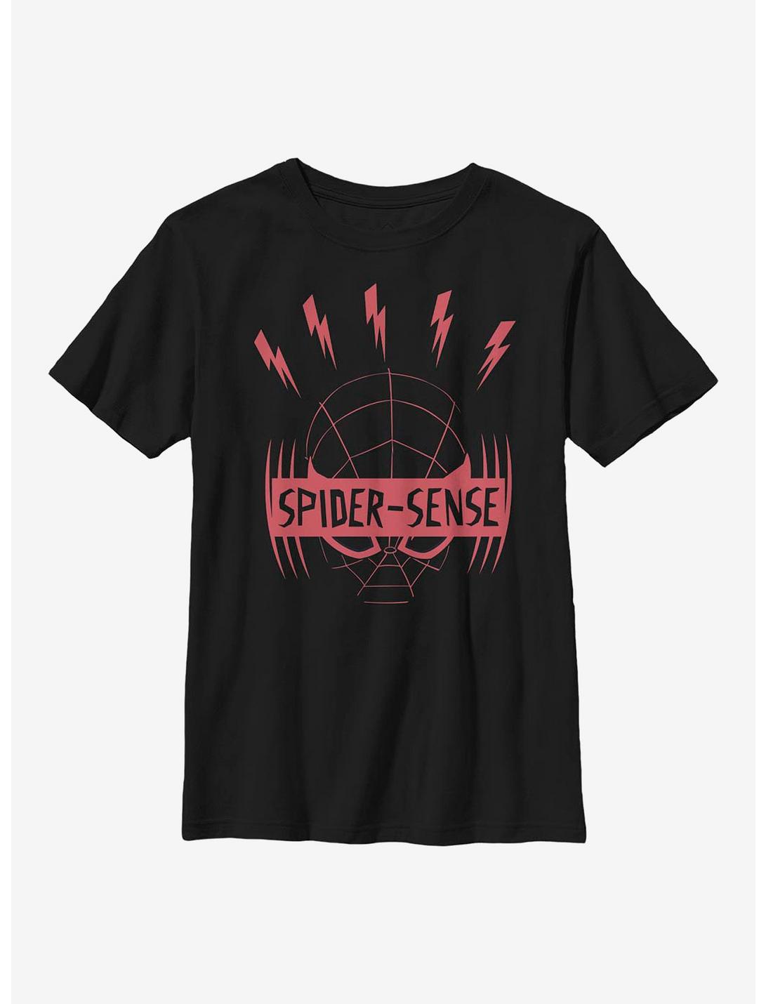Marvel Spider-Man Morales Sense Youth T-Shirt, BLACK, hi-res