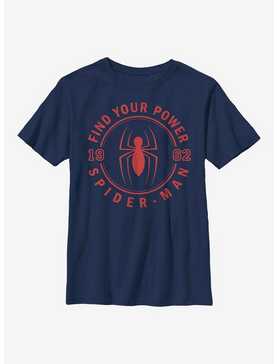 Marvel Spider-Man Power Jersey Youth T-Shirt, , hi-res