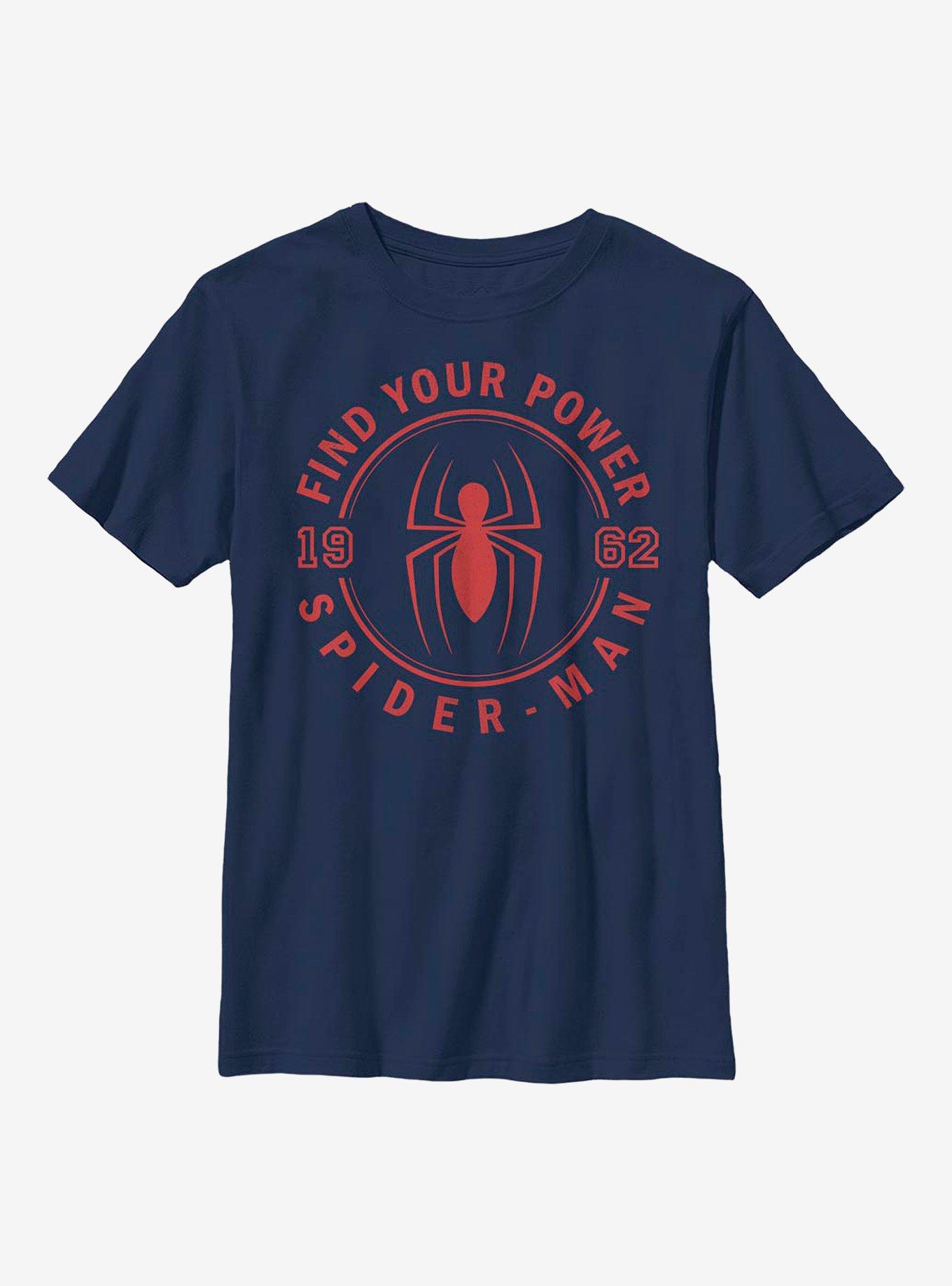 Marvel Spider-Man Power Jersey Youth T-Shirt, , hi-res