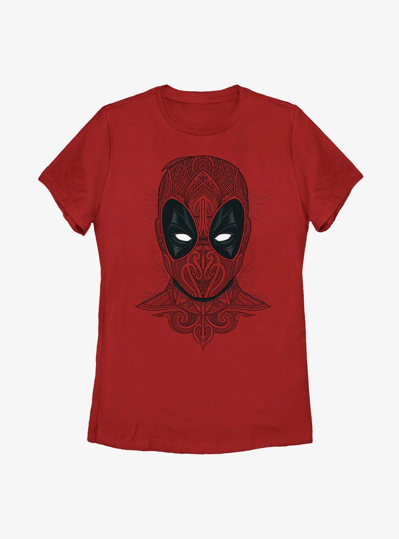 Marvel Deadpool Floral Deadpool Womens T-Shirt, , hi-res