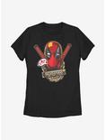 Marvel Deadpool Gold Plated Womens T-Shirt, BLACK, hi-res