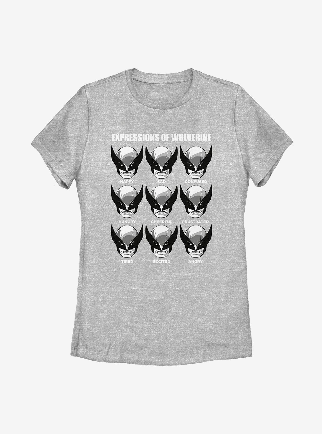 Marvel Wolverine Expressions Womens T-Shirt, , hi-res