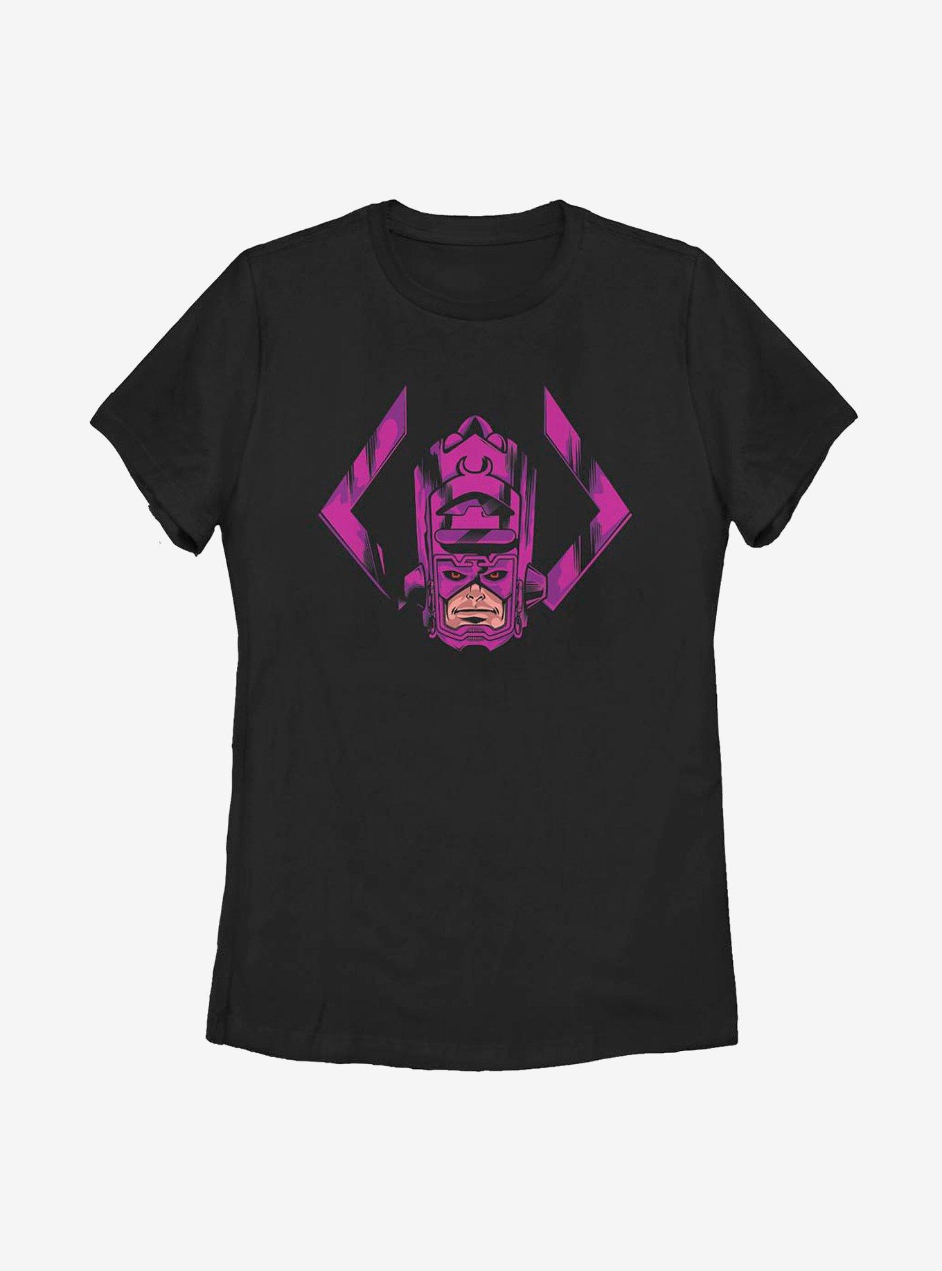 Marvel Fantastic Four Face Of Galactus Womens T-Shirt, BLACK, hi-res