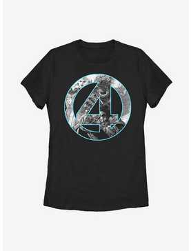 Marvel Fantastic Four Badge Womens T-Shirt, , hi-res