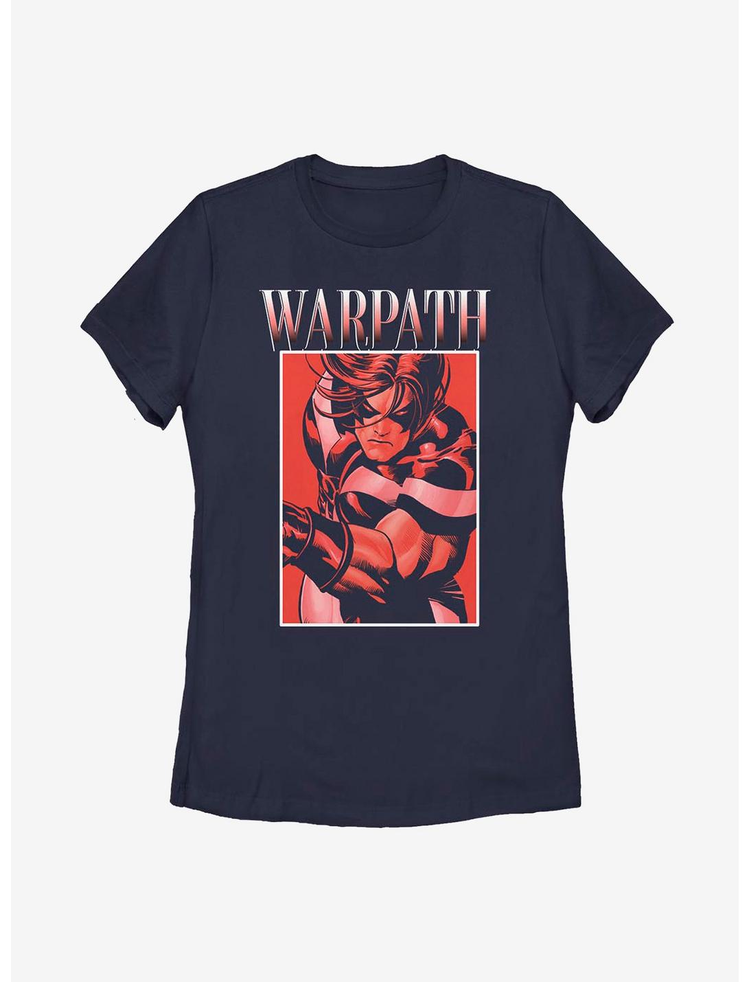 Marvel Deadpool Warpath Womens T-Shirt, NAVY, hi-res