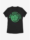 Marvel Hulk Lucky Hulk Womens T-Shirt, BLACK, hi-res