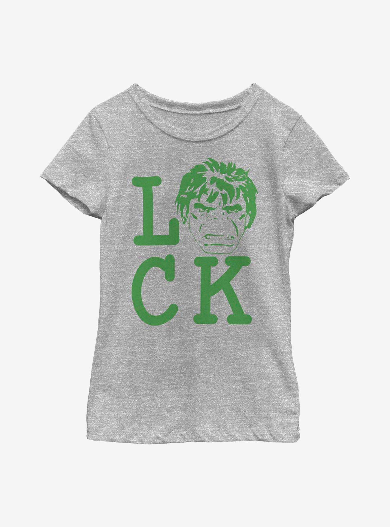 Marvel Hulk Luck Youth Girls T-Shirt, , hi-res