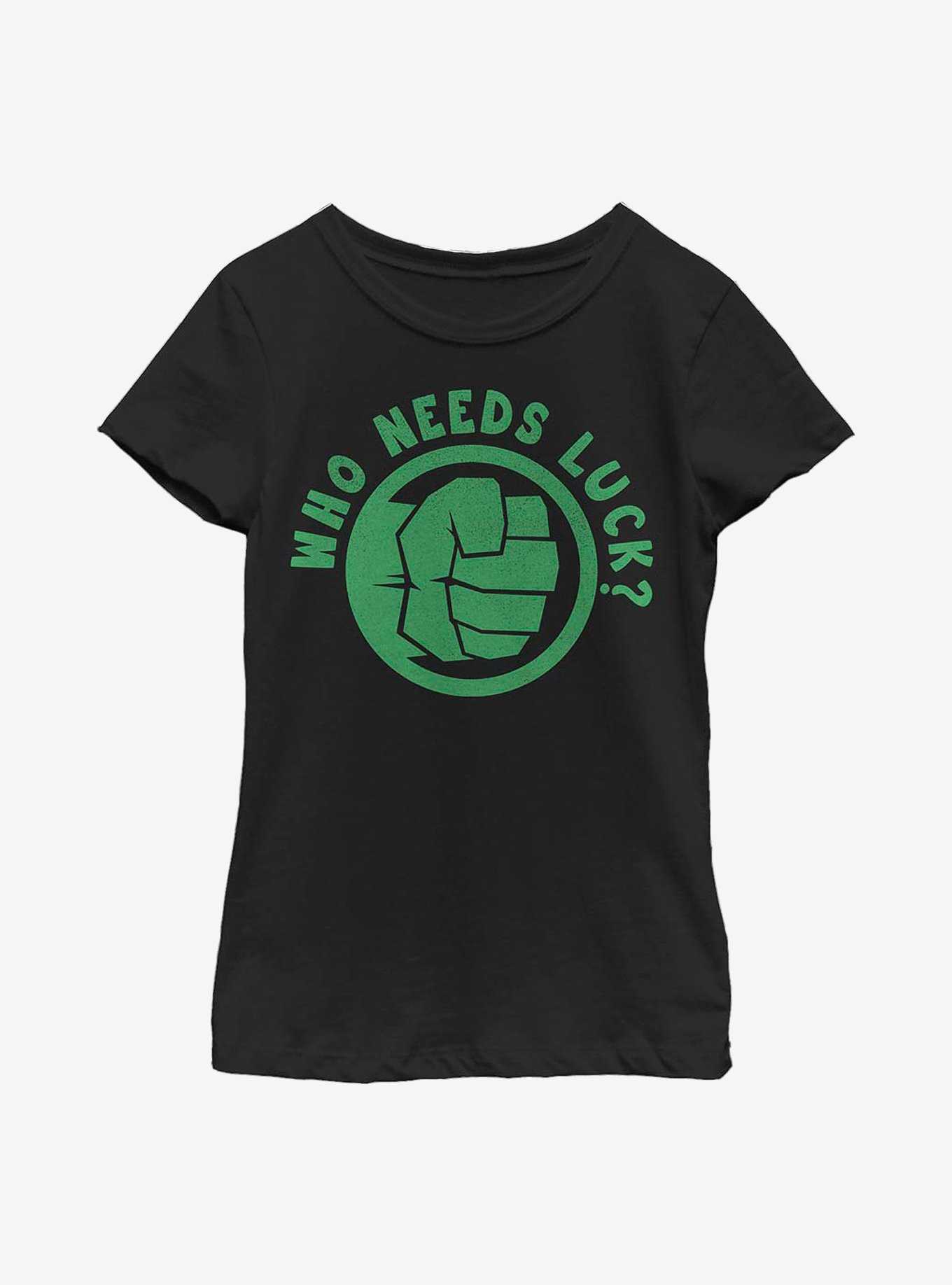 Marvel Hulk Lucky Hulk Youth Girls T-Shirt, , hi-res
