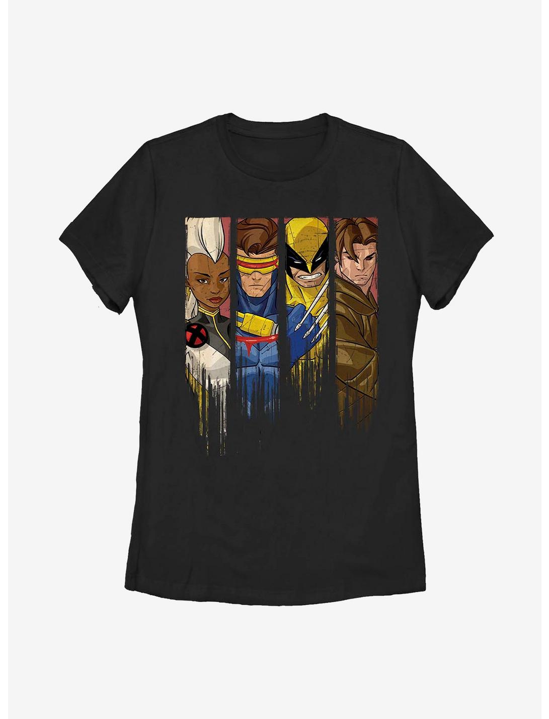 Marvel X-Men Dread Panels Womens T-Shirt, BLACK, hi-res