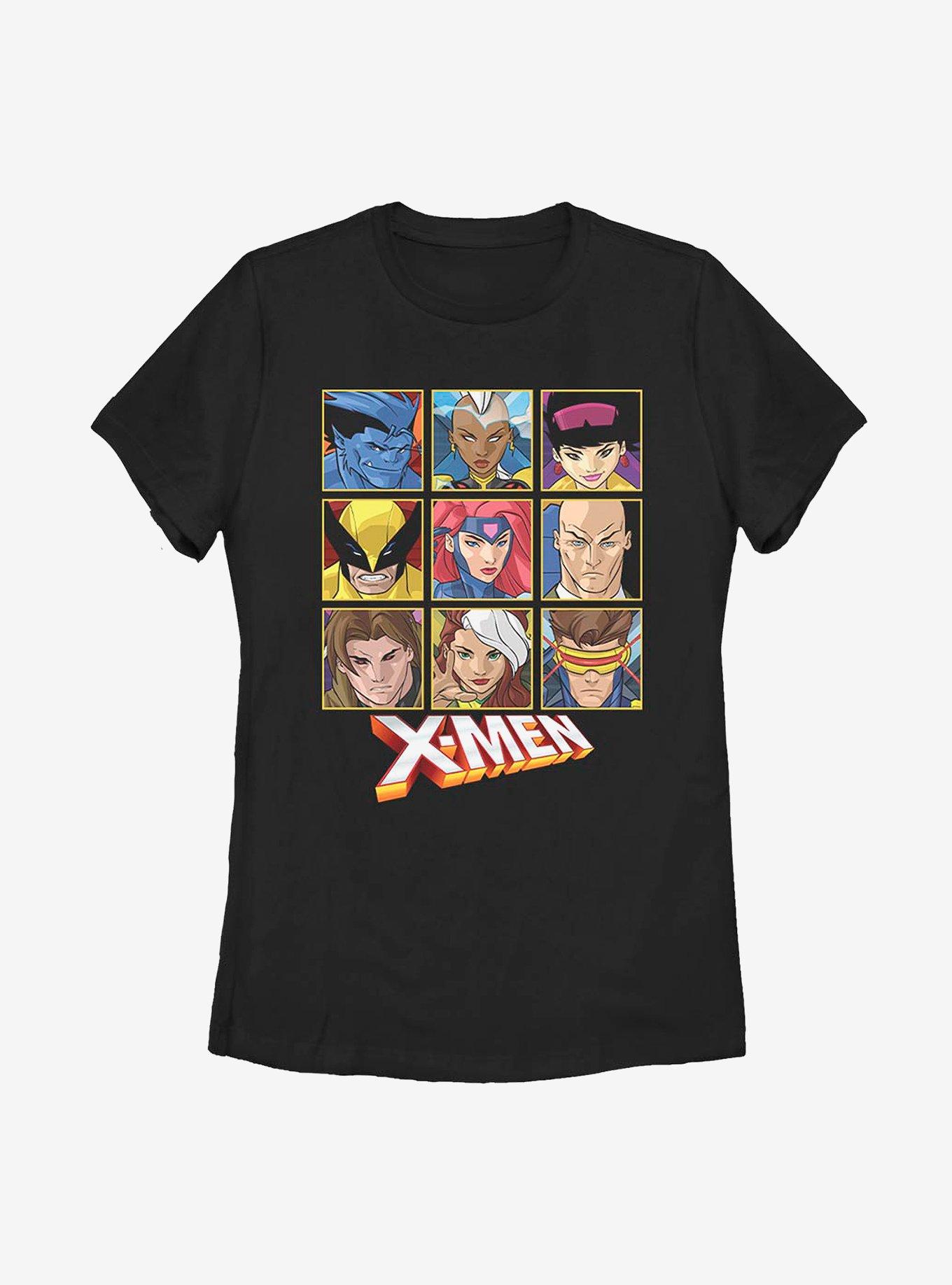 Marvel X-Men Core Box Up Womens T-Shirt, , hi-res