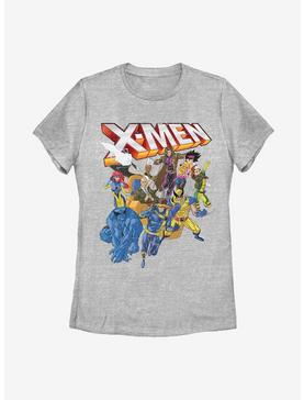 Marvel X-Men Distressed Goup Shot Womens T-Shirt, , hi-res