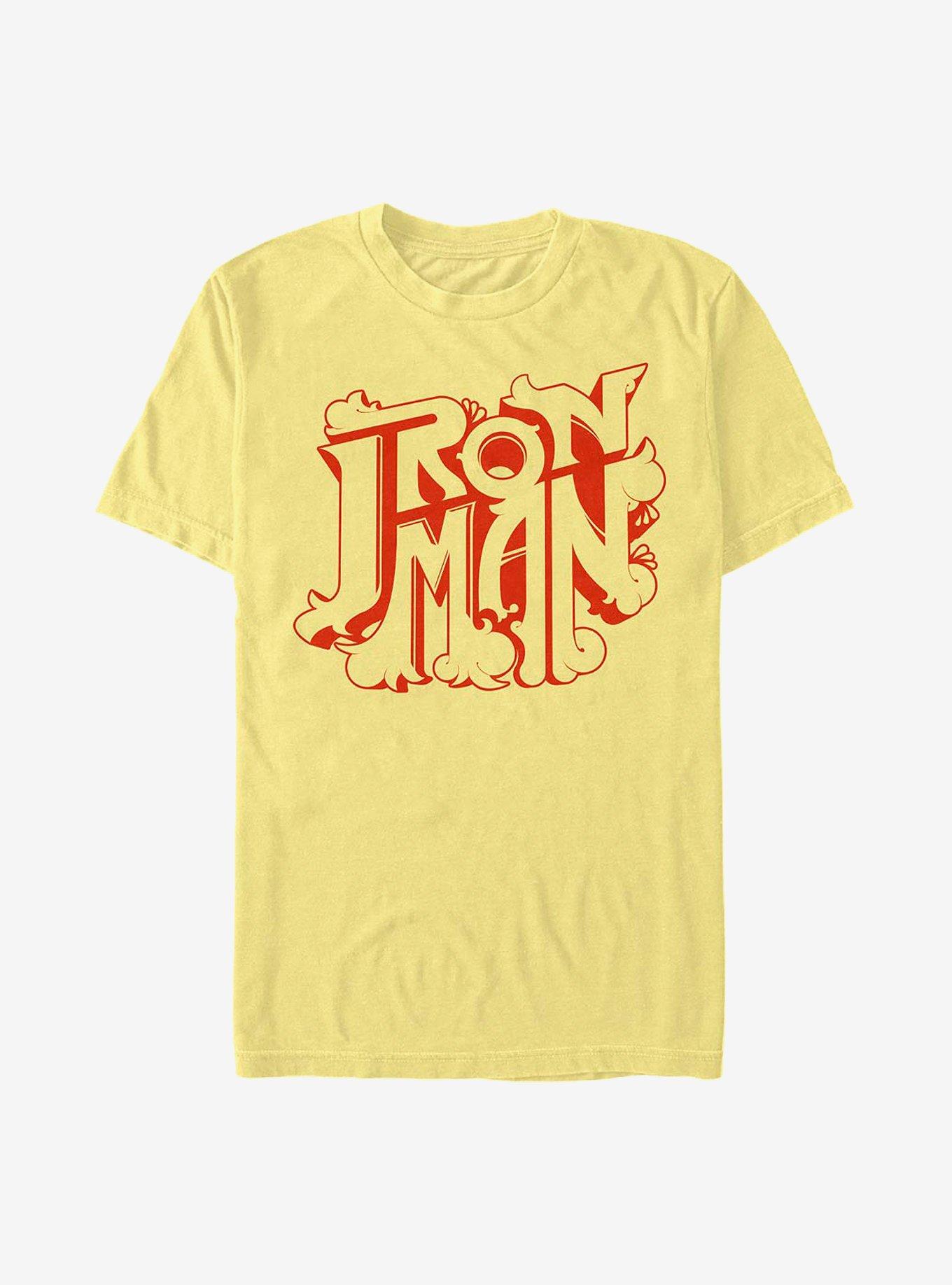 Marvel Iron Man Decor Logo T-Shirt, , hi-res