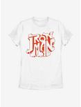 Marvel Iron Man Decor Logo Womens T-Shirt, WHITE, hi-res