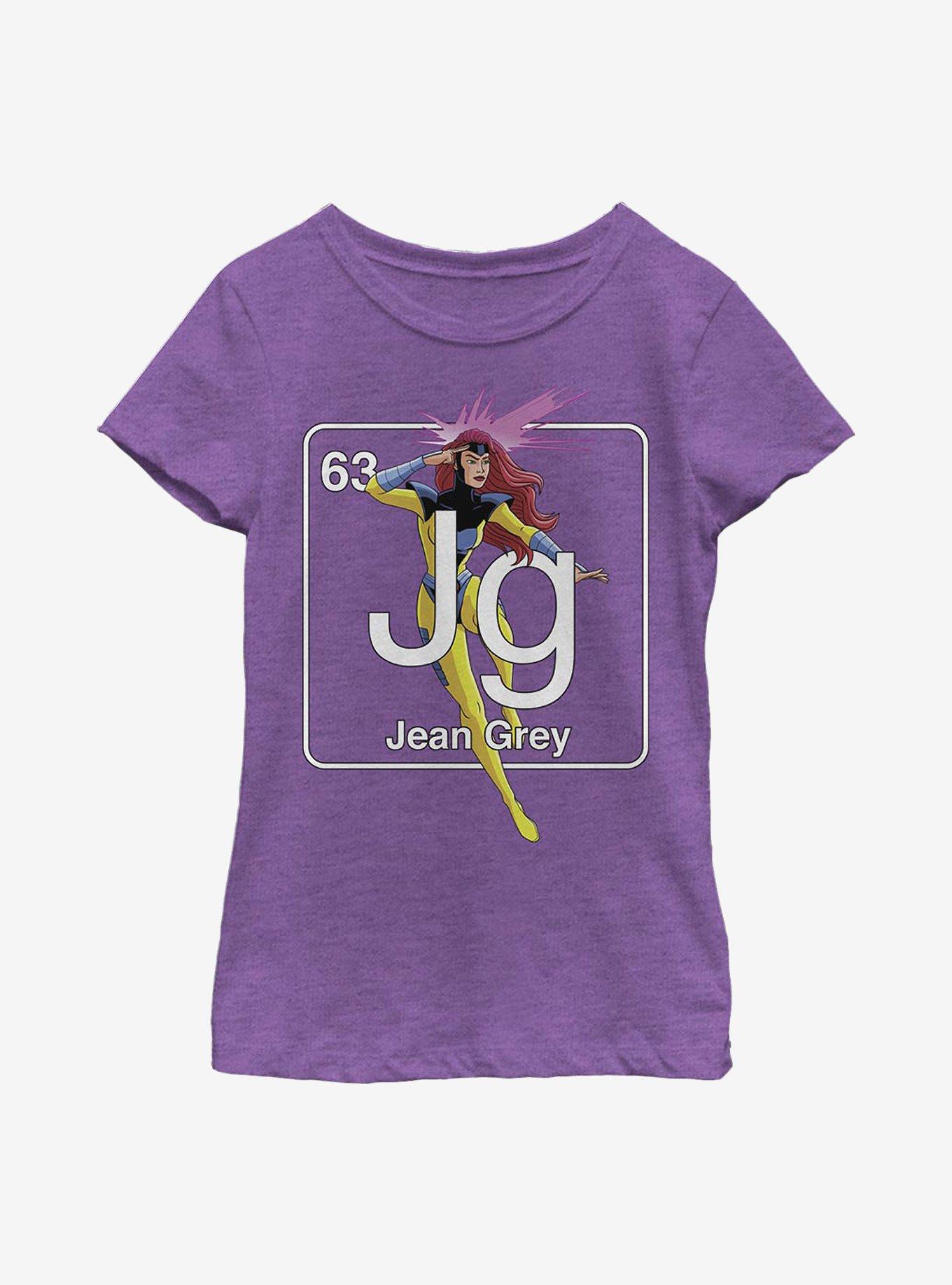 Marvel X-Men Periodic Jean Youth Girls T-Shirt, , hi-res