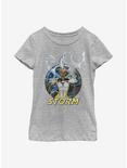 Marvel X-Men Storm Panels Youth Girls T-Shirt, ATH HTR, hi-res