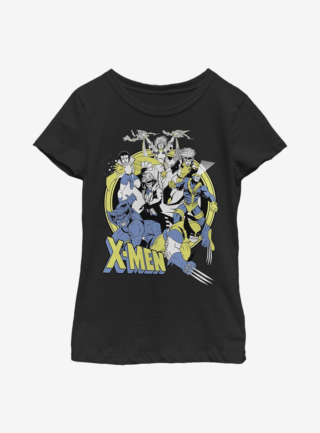 Marvel X-Men Vintage X-Men Youth Girls T-Shirt, , hi-res
