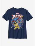 Marvel X-Men Duo Youth T-Shirt, NAVY, hi-res