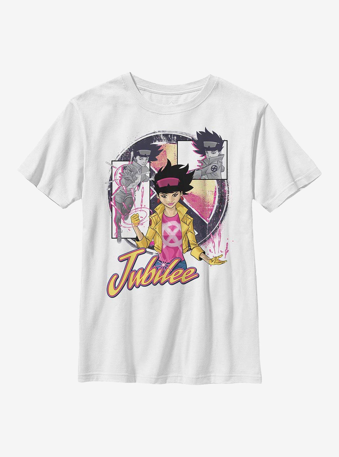 Marvel X-Men Jubilee Panels Youth T-Shirt, , hi-res