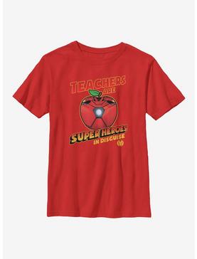 Marvel Iron Man Teachers Are Superheroes Youth T-Shirt, , hi-res