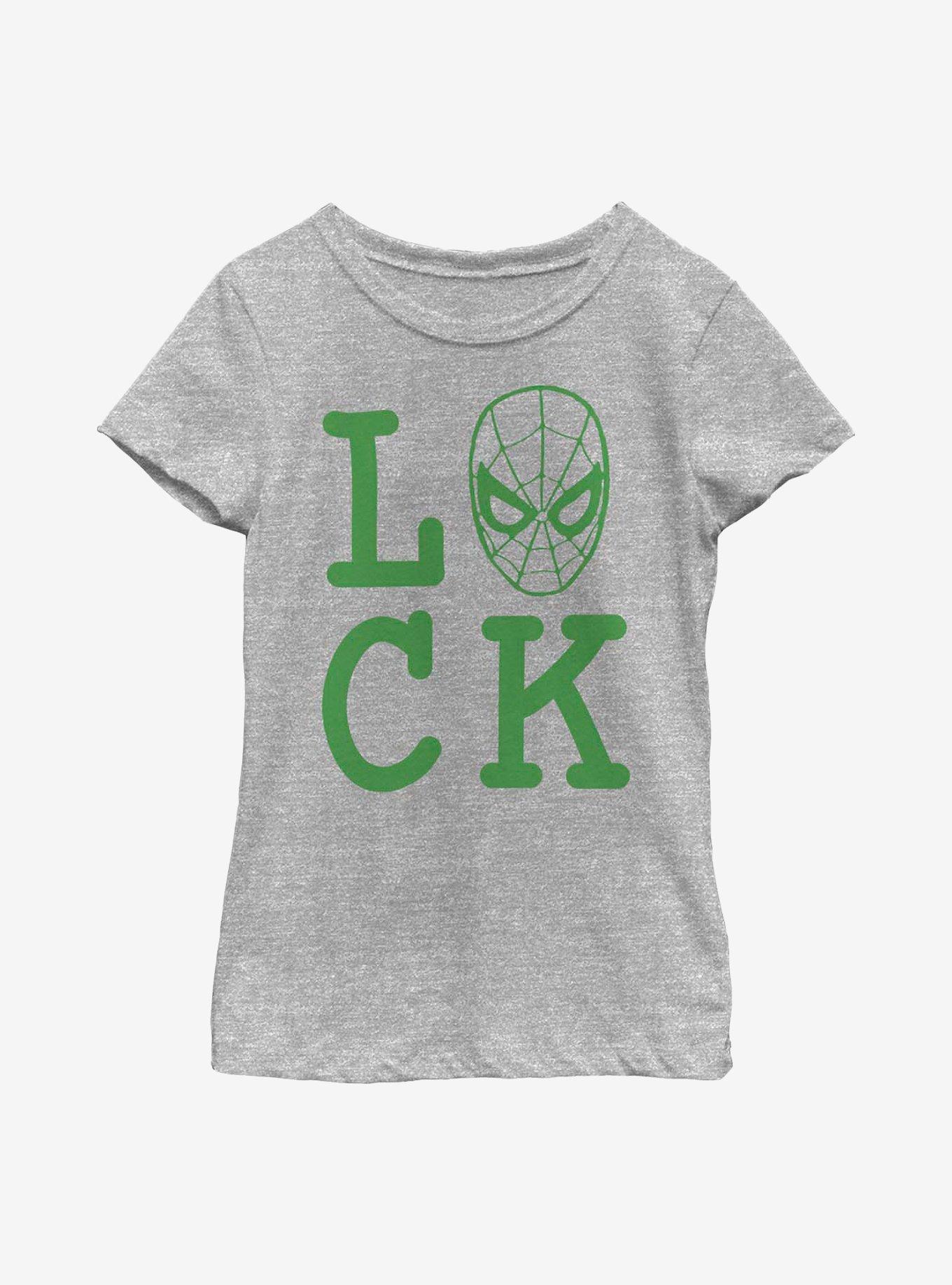 Marvel Spider-Man Spider Luck Youth Girls T-Shirt, , hi-res