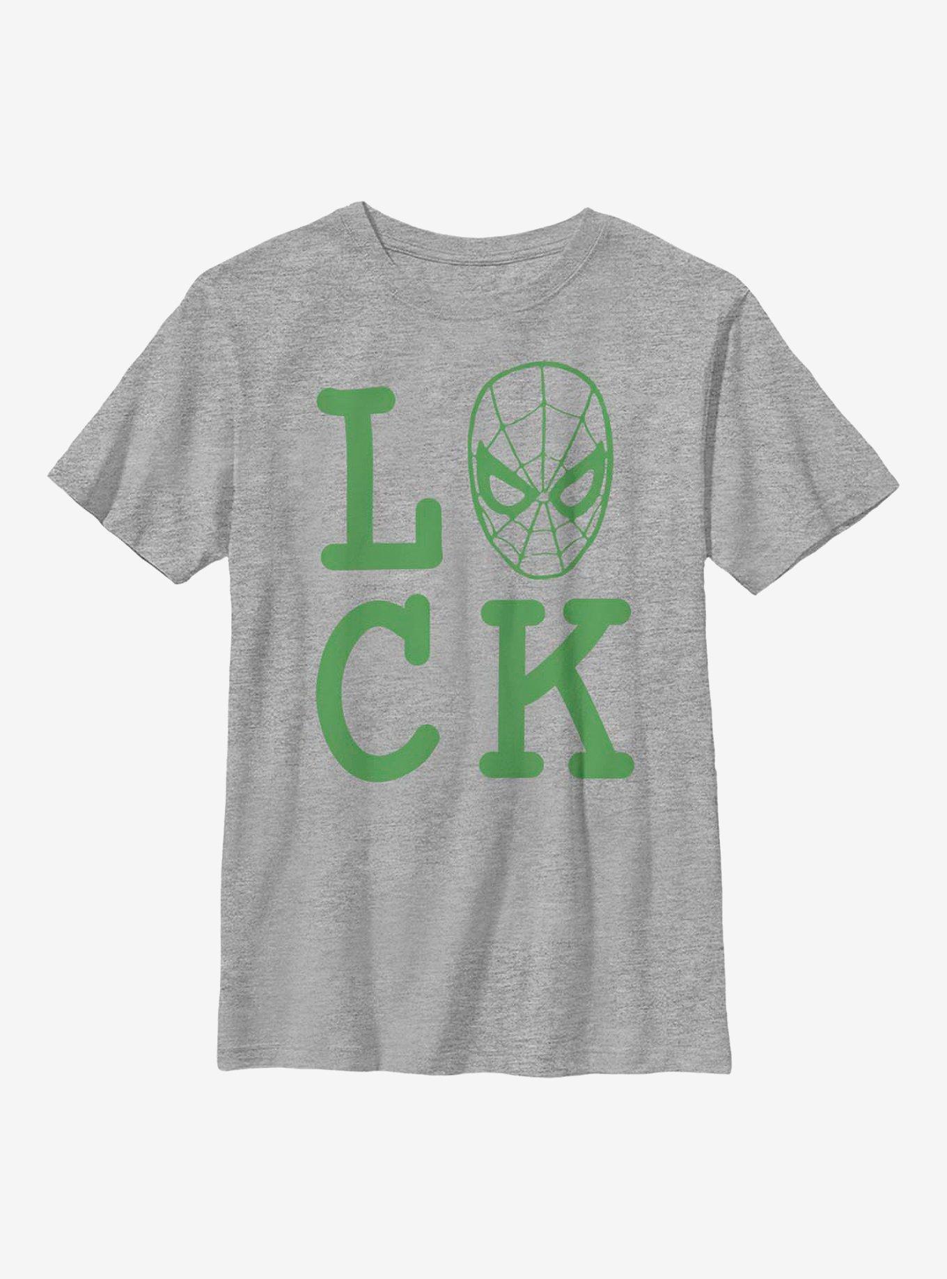 Marvel Spider-Man Spider Luck Youth T-Shirt, , hi-res
