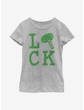 Marvel Thor God Of Luck Youth Girls T-Shirt, , hi-res