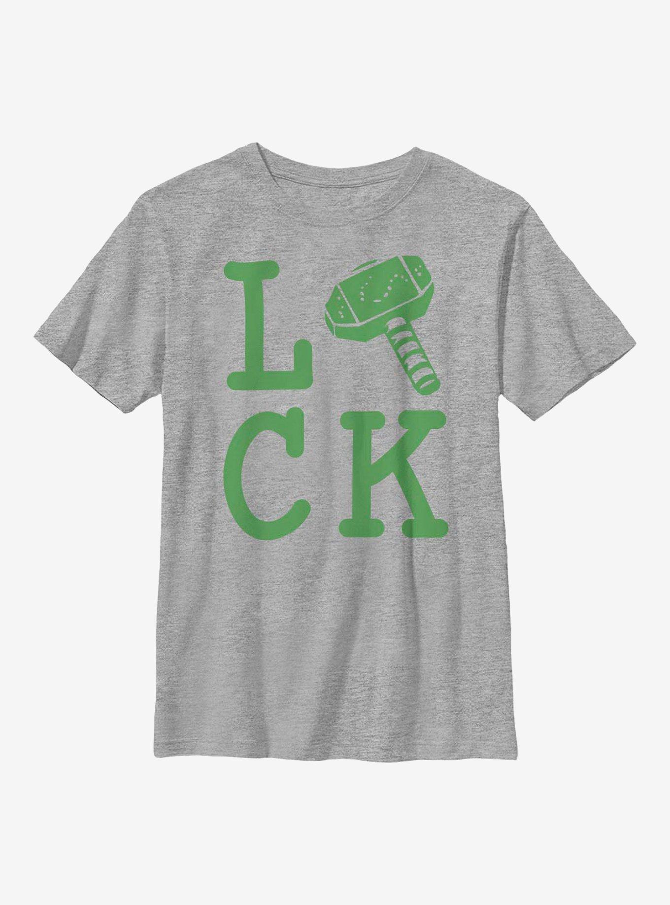 Marvel Thor God Of Luck Youth T-Shirt, , hi-res