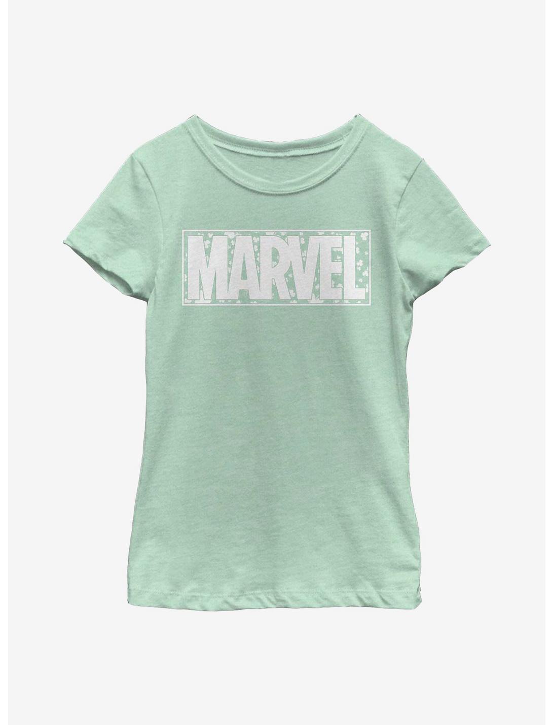 Marvel Shamrock Youth Girls T-Shirt, MINT, hi-res
