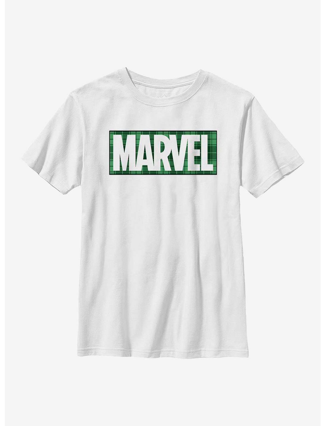 Marvel Shamrock Marvel Youth T-Shirt, WHITE, hi-res