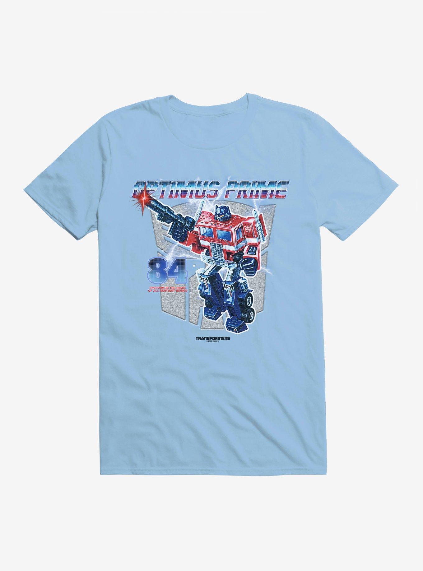 Transformers Optimus Prime The Right To Freedom T-Shirt, , hi-res