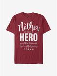 Marvel Avengers A Mother Hero Quote T-Shirt, CARDINAL, hi-res