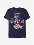 Marvel Captain America The Captain T-Shirt, NAVY, hi-res