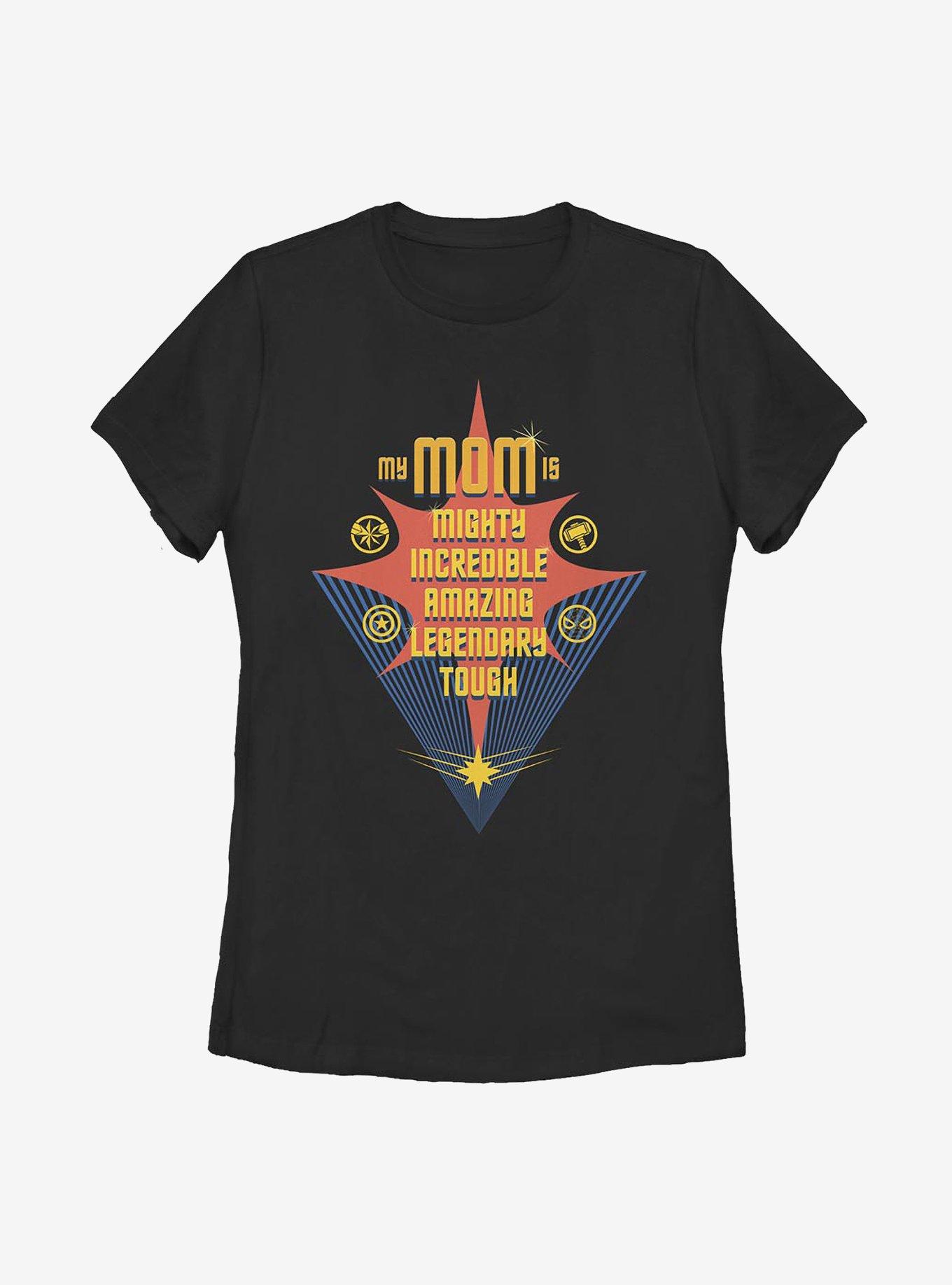 Marvel Avengers My Mom Is All Of These Womens T-Shirt