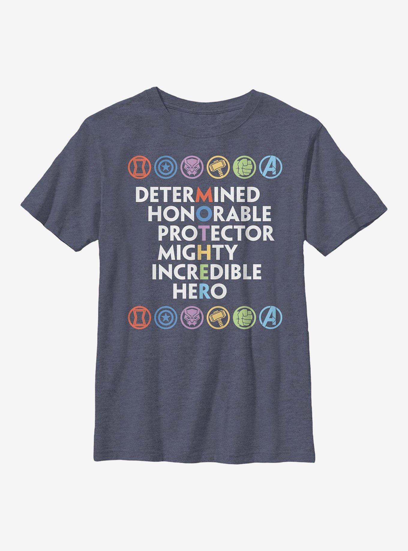 Marvel Avengers Mother Attributed Hero Youth T-Shirt, , hi-res