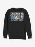 Marvel Fantastic Four Fantastic Comic Sweatshirt, BLACK, hi-res