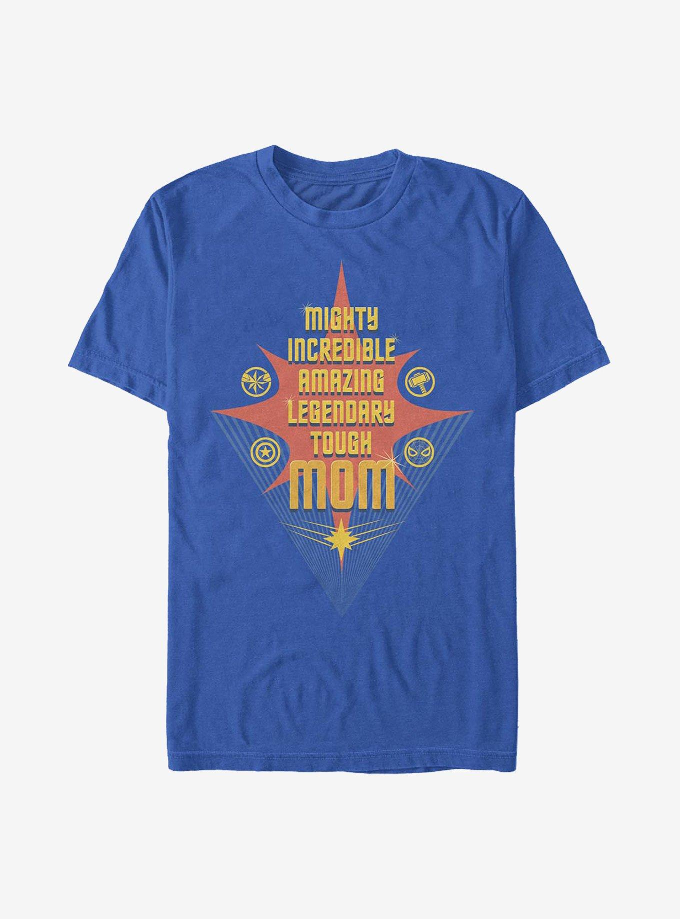Marvel Avengers Mom List Swoosh Star T-Shirt, , hi-res