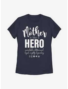 Marvel Avengers A Mother Hero Quote Womens T-Shirt, , hi-res