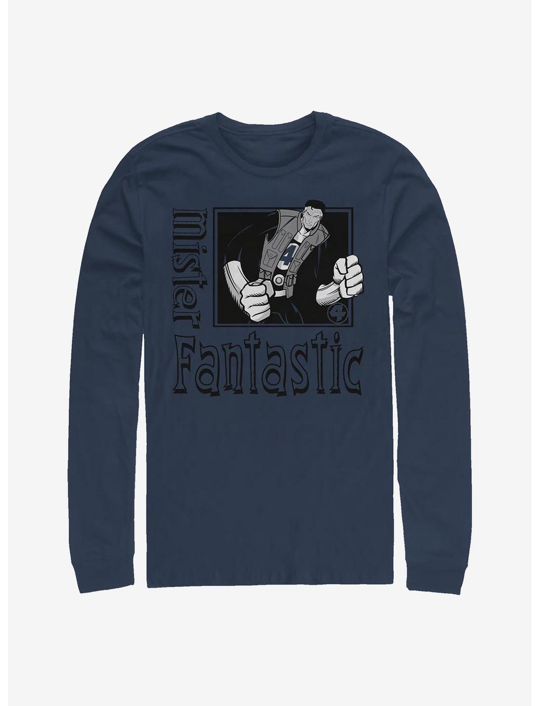Marvel Fantastic Four Fantastic Pose Long-Sleeve T-Shirt, NAVY, hi-res