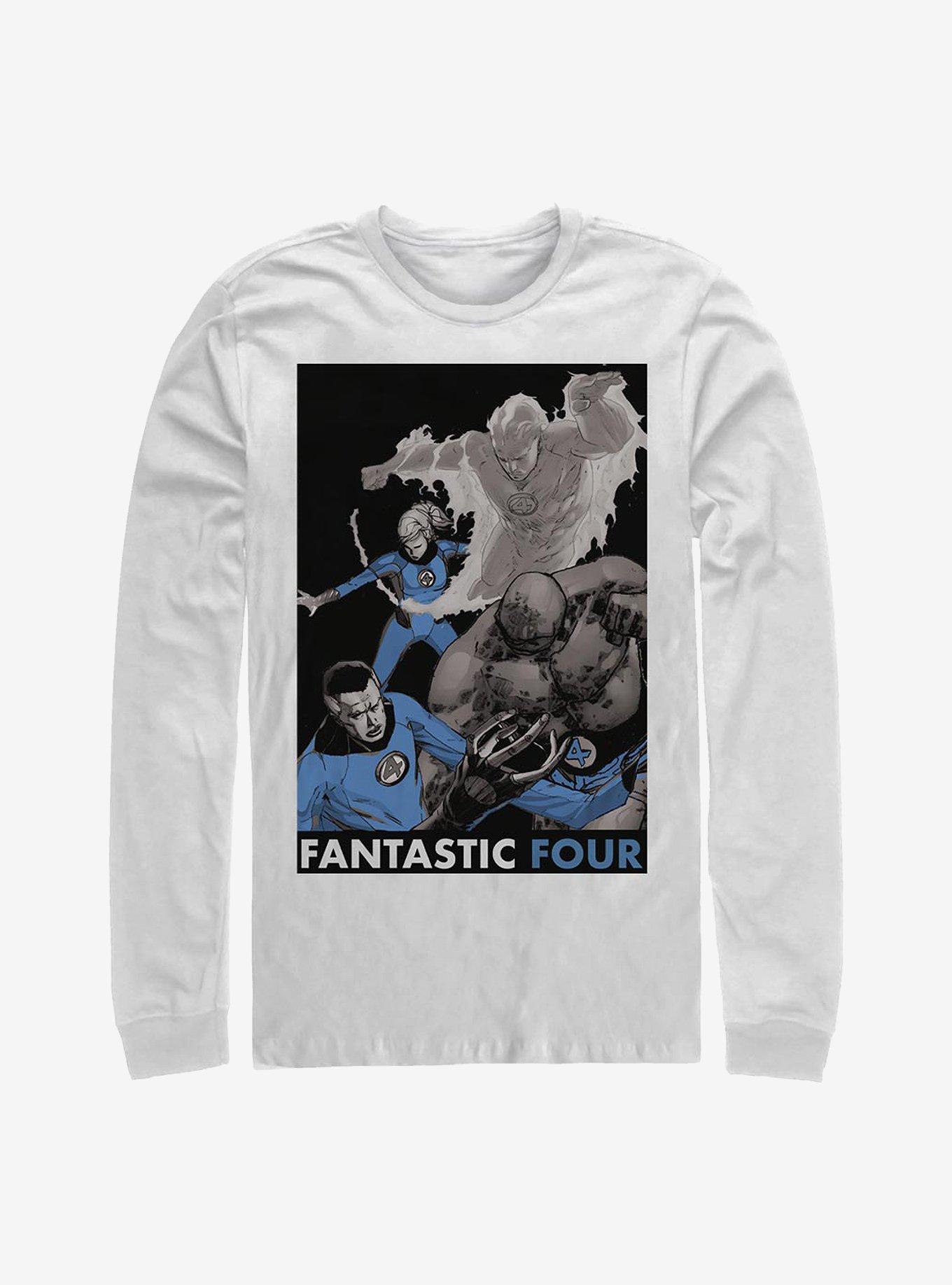 Marvel Fantastic Four The Four Long-Sleeve T-Shirt