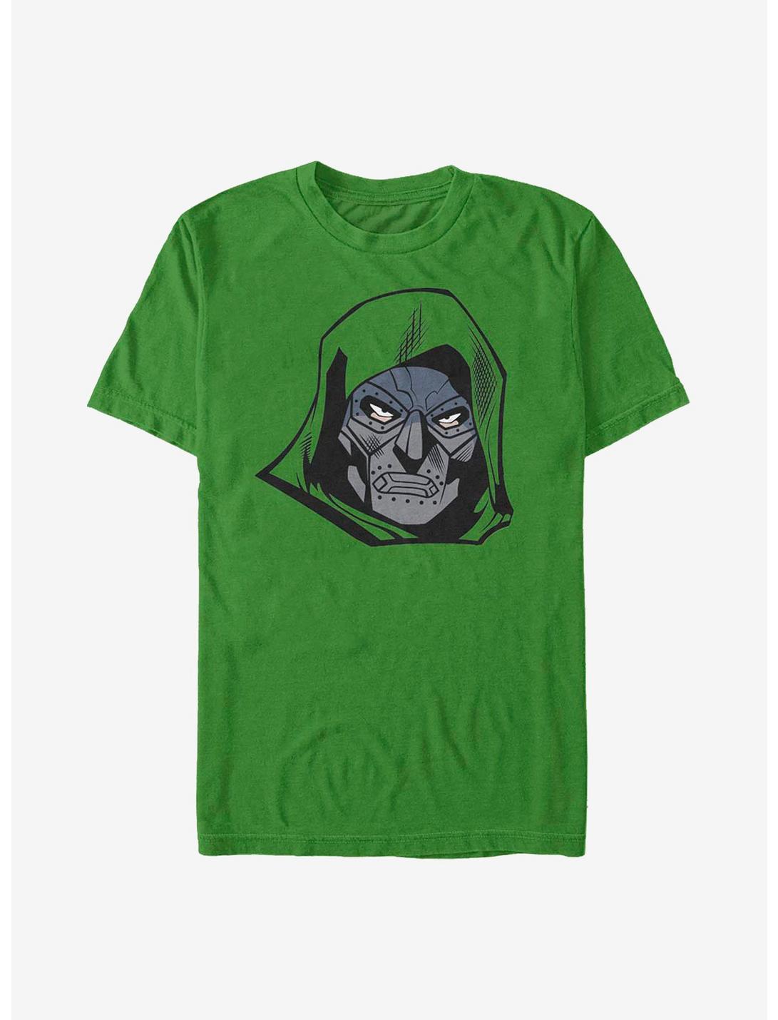 Marvel Fantastic Four Doom Face T-Shirt, KELLY, hi-res