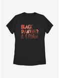 Marvel Black Panther Text Fill Womens T-Shirt, BLACK, hi-res