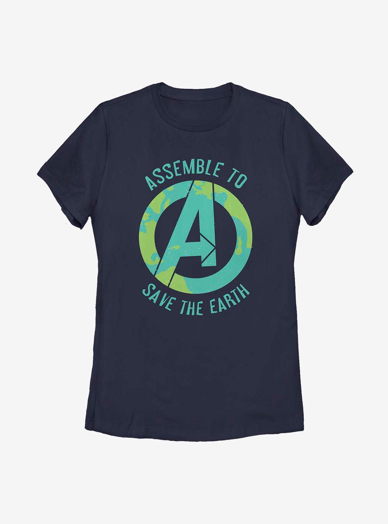 Marvel Avengers Assembling To Save Womens T-Shirt, , hi-res