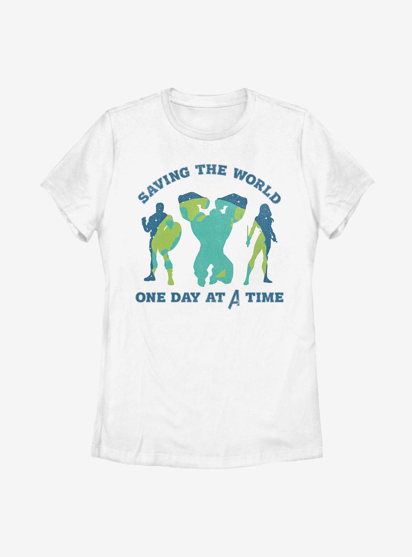 Marvel Avengers Team Earth Day Womens T-Shirt, , hi-res