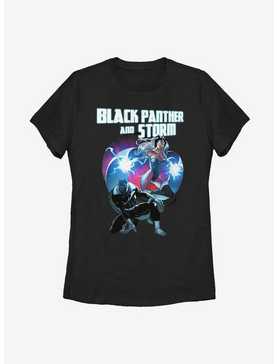 Marvel Black Panther Hero Couple Heart Womens T-Shirt, , hi-res