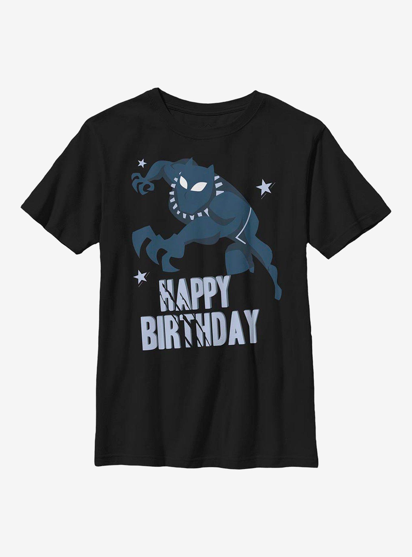 Marvel Black Panther Birthday Youth T-Shirt, , hi-res